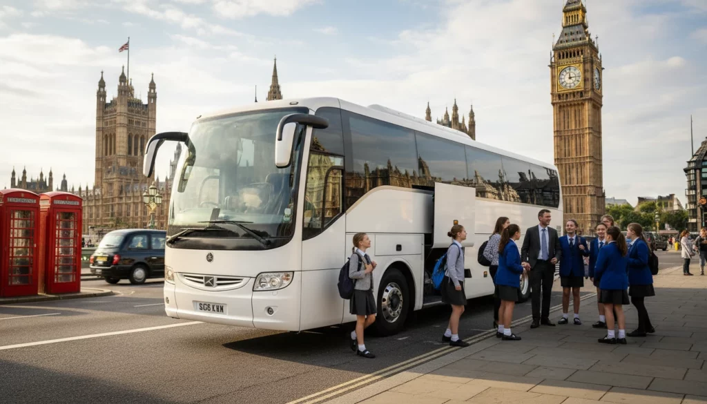 School & Education Coach Hire Across London