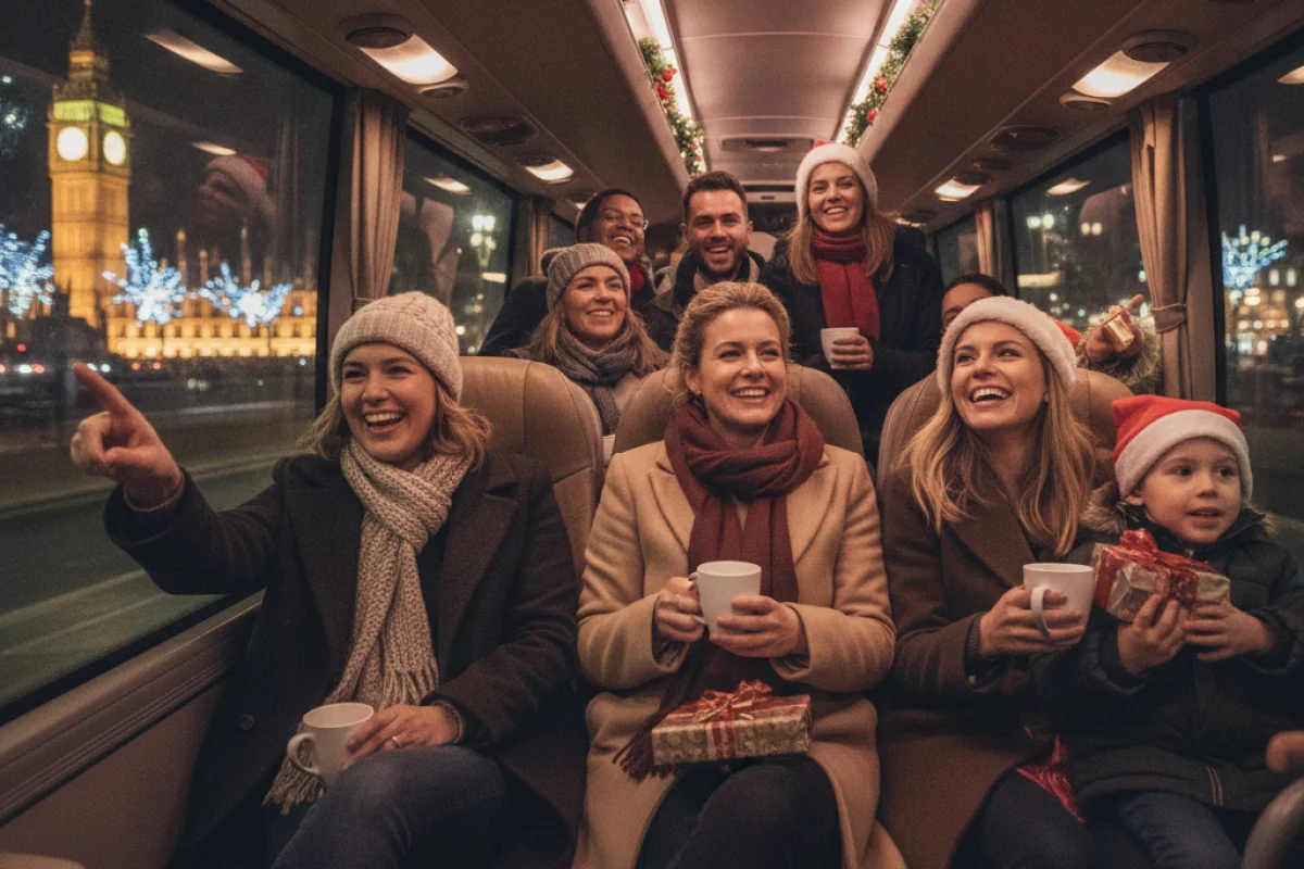 Festive Journeys & Holiday Events: Your Guide to Private Bus Hire for the Festive Season in London