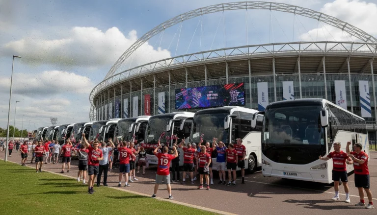 Challenge Cup Final Coach Hire to Wembley