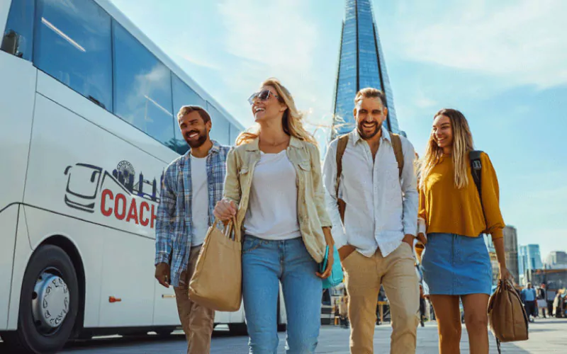 Comfortable and hassle-free coach hire in London for group travel